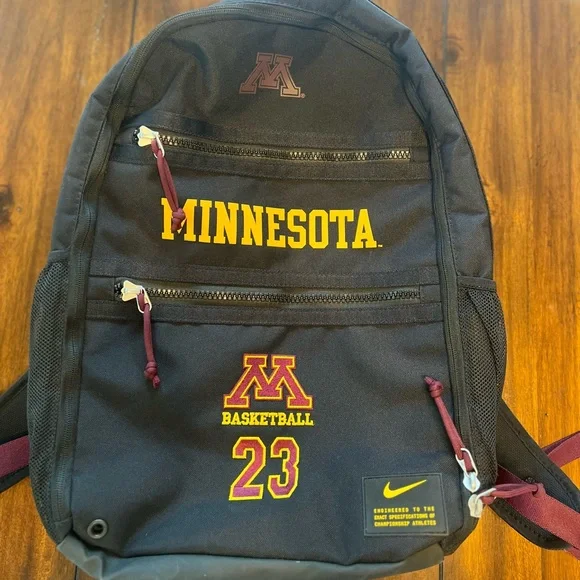 Nike Bags U Of Minnesota Basketball Player Issued Exclusive